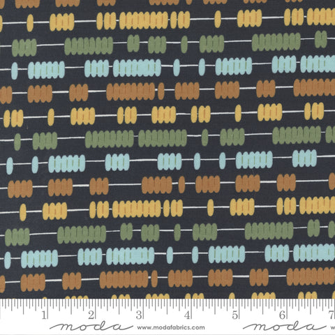 ABC XYZ Black Abacus Yardage by Stacy Iest Hsu for Moda Fabrics