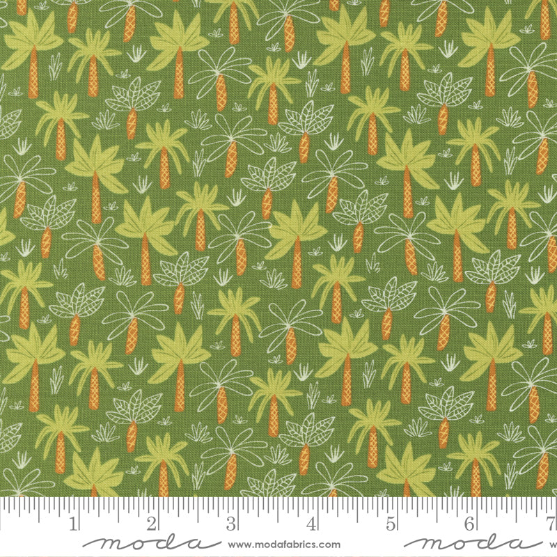 Stomp Stomp Roar Jungle Tropical Forest Yardage by Stacy Iest Hsu for Moda Fabrics