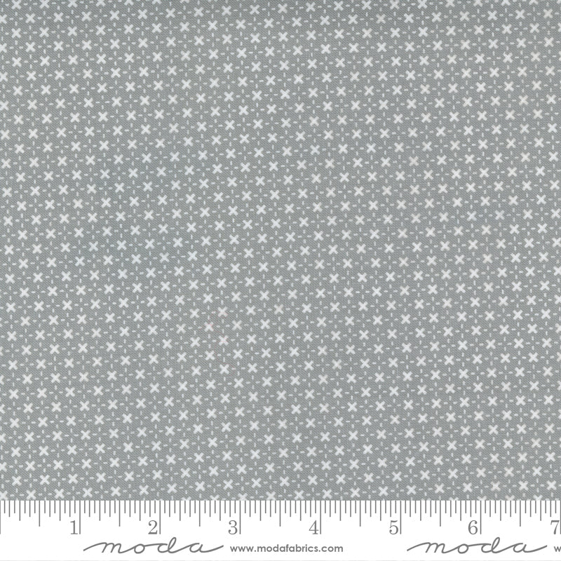 Morning Light Foggy Beds and Borders Yardage by Linzee McCray for Moda Fabrics