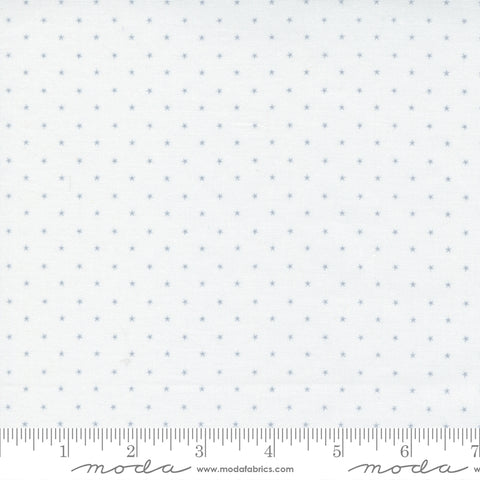 Twinkle Greyscale Tiny Stars Yardage by April Rosenthal for Moda Fabrics