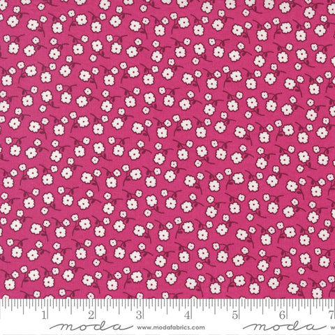 Zinnia Berrylicious Sunny Flowers Yardage by April Rosenthal for Moda Fabrics