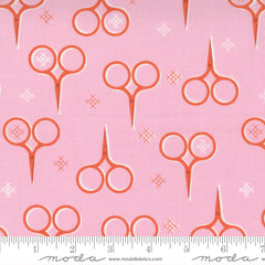 Make Time Iris Scissors Yardage by Aneela Hoey for Moda Fabrics