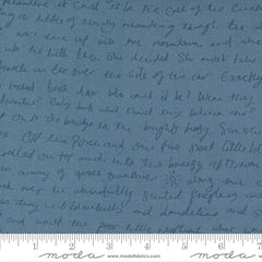 Meander Indigo Story Yardage by Aneela Hoey for Moda Fabrics