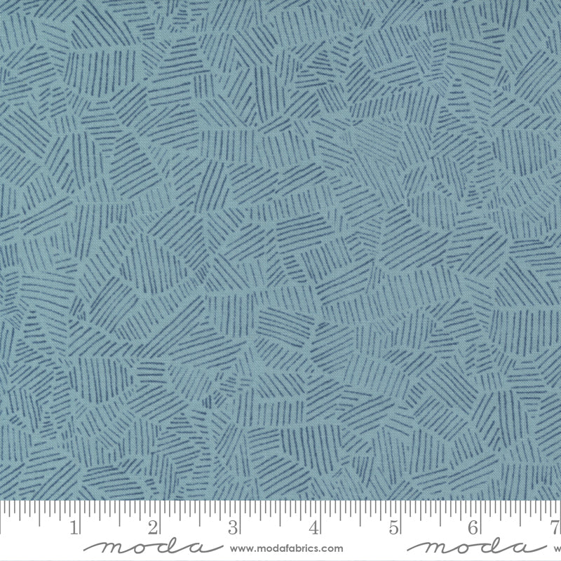 Meander Denim Field Yardage by Aneela Hoey for Moda Fabrics