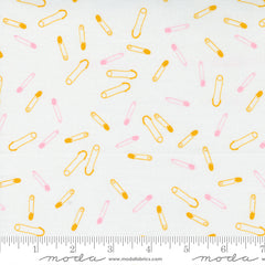 Sew Wonderful Powder Multi Pin It Up Yardage by Paper & Cloth for Moda Fabrics