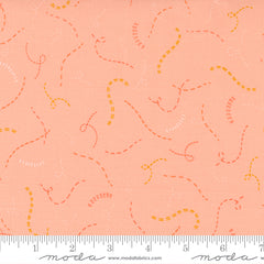 Sew Wonderful Peachy Stitch In Time Yardage by Paper & Cloth for Moda Fabrics