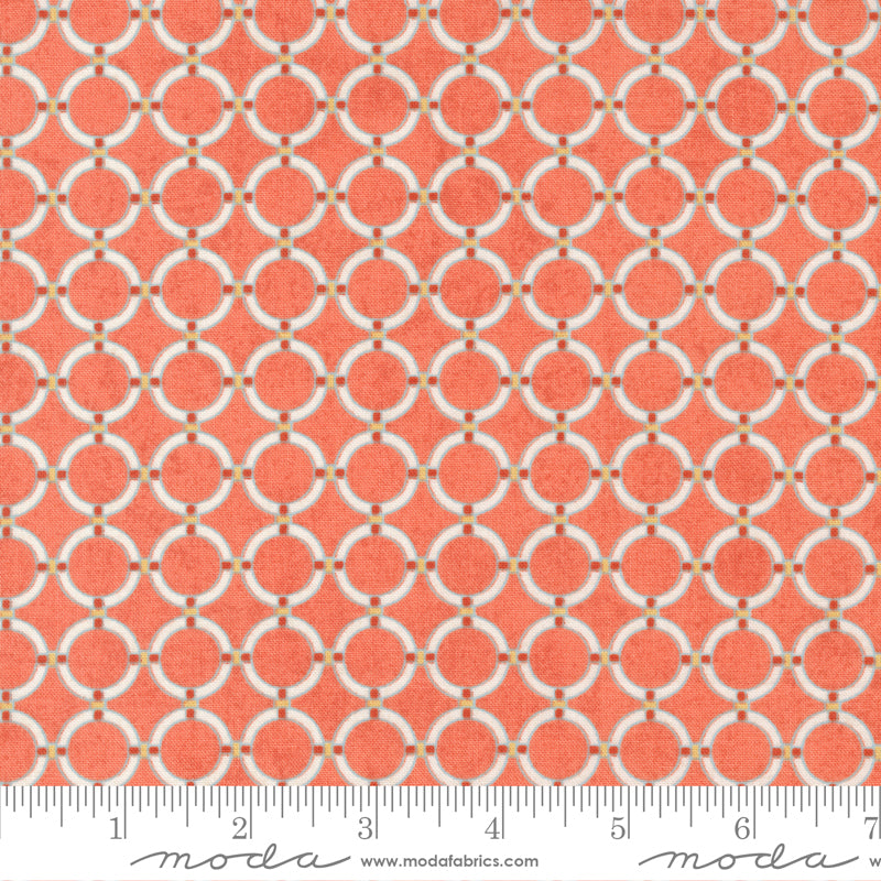 Nutmeg Persimmon Gather Yardage by Basic Grey for Moda Fabrics