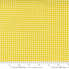 Seashore Drive Citrine Picnic Check Yardage by Sherri & Chelsi for Moda Fabrics