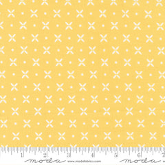 Simply Delightful Buttercup Orange Peel Yardage by Sherri & Chelsi for Moda Fabrics