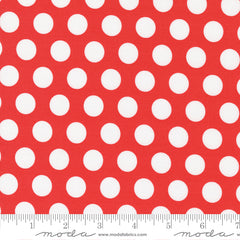 Simply Delightful Geranium Dots Yardage by Sherri & Chelsi for Moda Fabrics