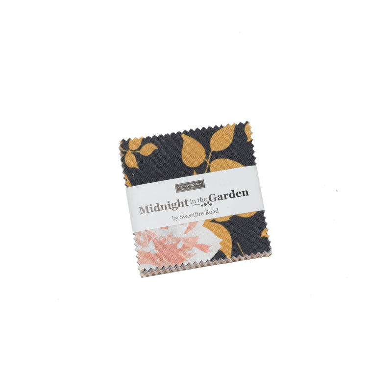 Midnight in the Garden Mini Charm by Sweetfire Road for Moda Fabrics