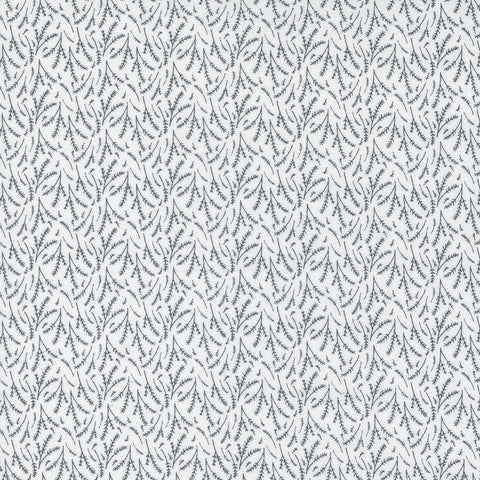 Midnight in the Garden Charcoal on Mist Herb Garden Blender Yardage by Sweetfire Road for Moda Fabrics