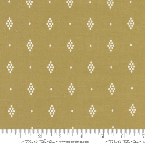 Wild Meadow Bronze Honeycomb Yardage by Sweetfire Road for Moda Fabrics