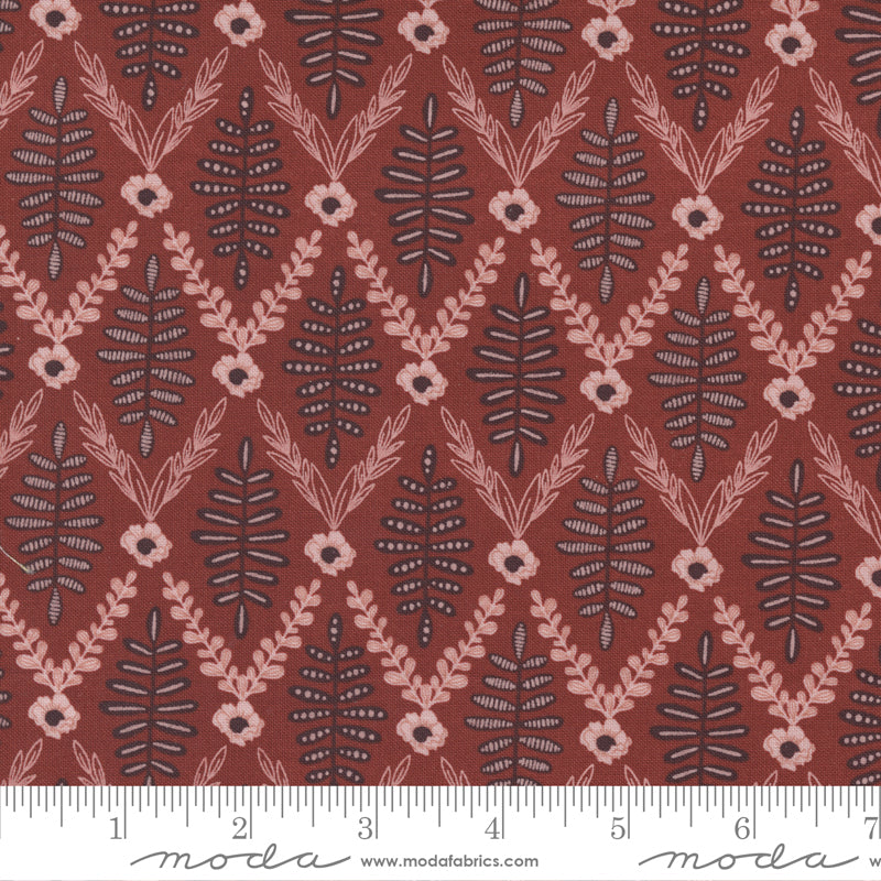 Slow Stroll Cinnamon Grove Walk Yardage by Fancy That Design House for Moda Fabrics