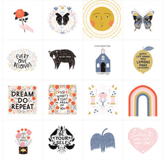 Words To Live By Quilt Kit