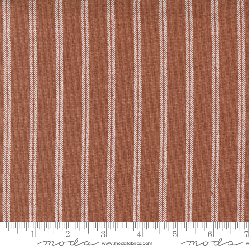 Flower Pot Clay Garden Row Yardage by Lella Boutique for Moda Fabrics