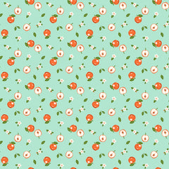 Cottage Farm Pond Apples Yardage by Judy Jarvi for Windham Fabrics