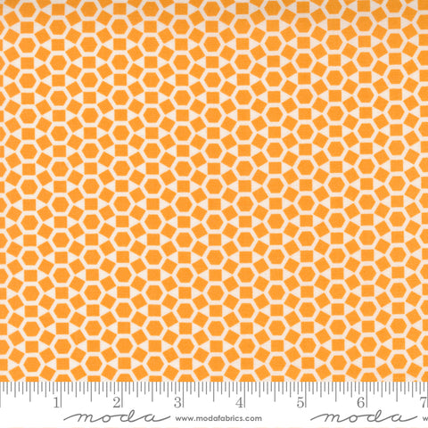 One Fine Day Orange Shine Yardage by Bonnie & Camille for Moda Fabrics