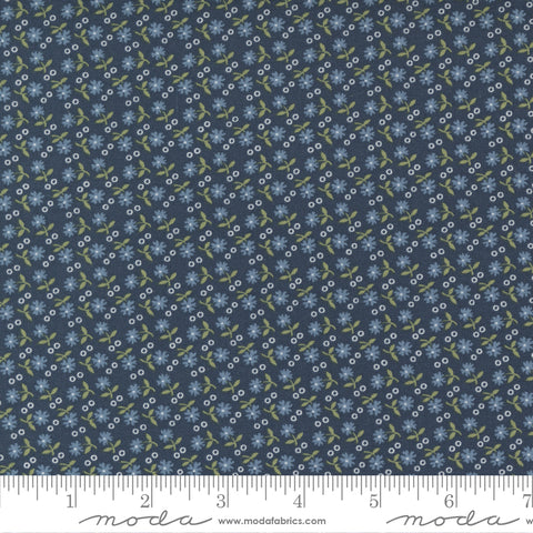 Sunnyside Navy Gather Yardage by Camille Roskelley for Moda Fabrics