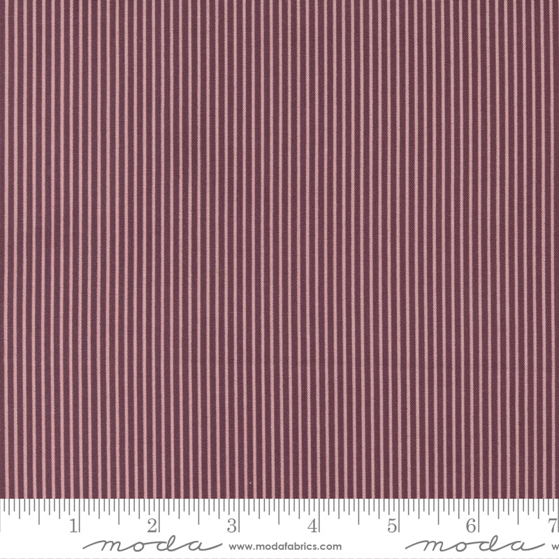 Sunnyside Mulberry Stripes Yardage by Camille Roskelley for Moda Fabrics