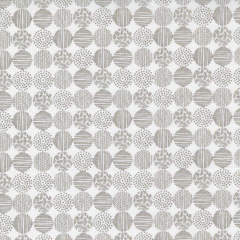 Renew Pebble on Vanilla Garden Plot Yardage by Sweetwater for Moda Fabrics
