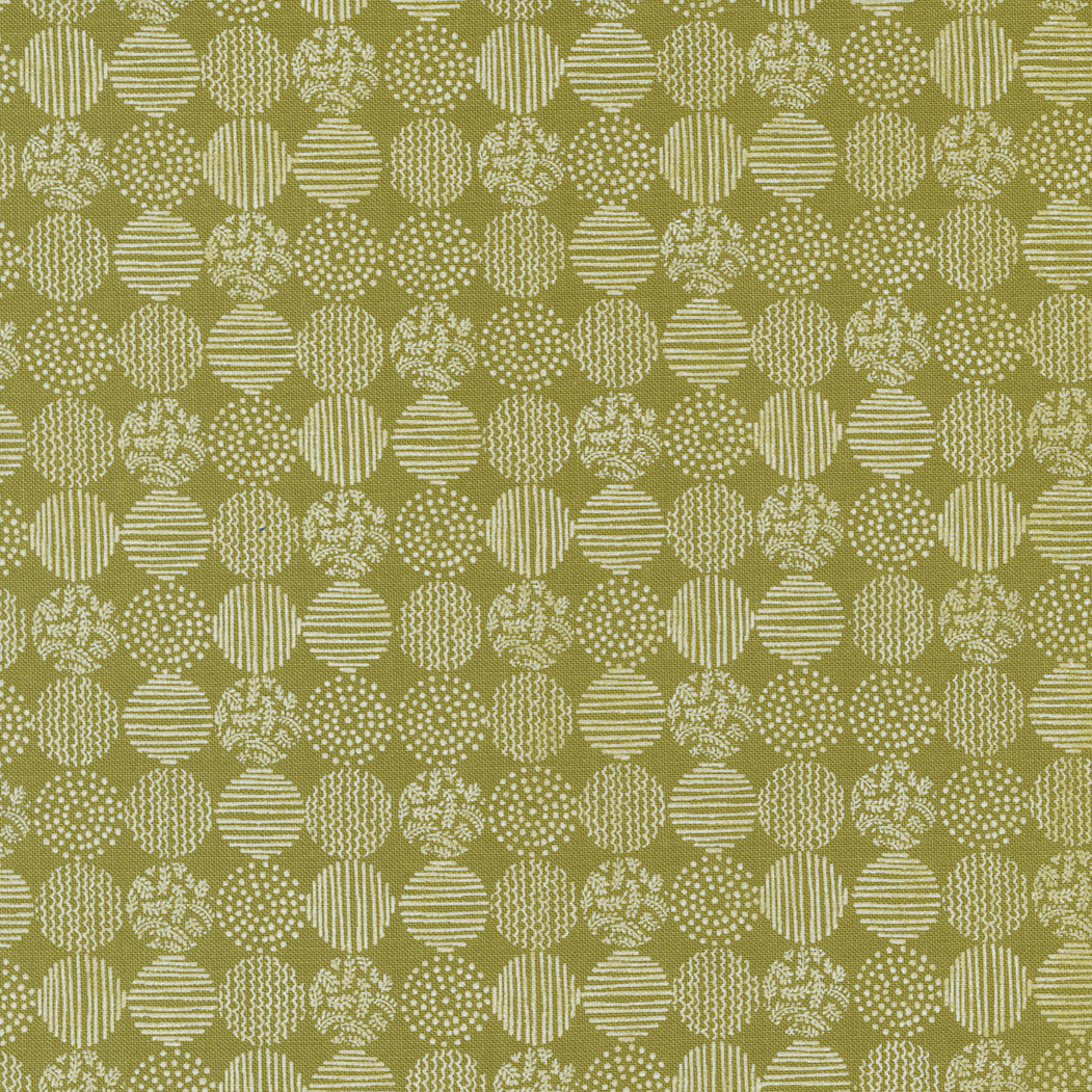 Renew Grass Garden Plot Yardage by Sweetwater for Moda Fabrics