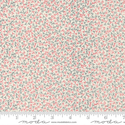 Flirt Cream Multi Doodle Yardage by Sweetwater for Moda Fabrics