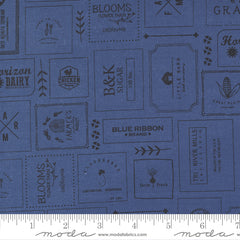 Graze Navy Farm Fresh Yardage by Sweetwater for Moda Fabrics