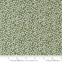 Graze Green Blooms Yardage by Sweetwater for Moda Fabrics