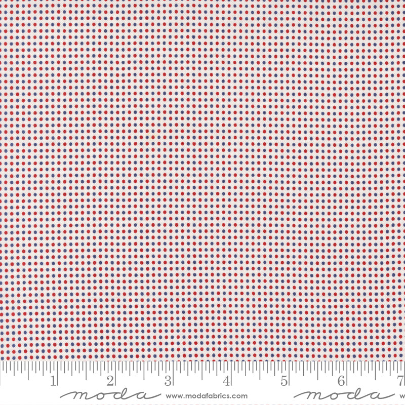 Graze Vanilla Dots Yardage by Sweetwater for Moda Fabrics