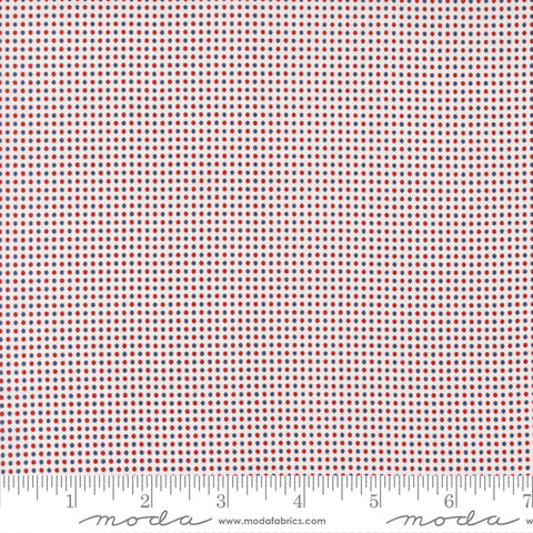 Graze Vanilla Dots Yardage by Sweetwater for Moda Fabrics