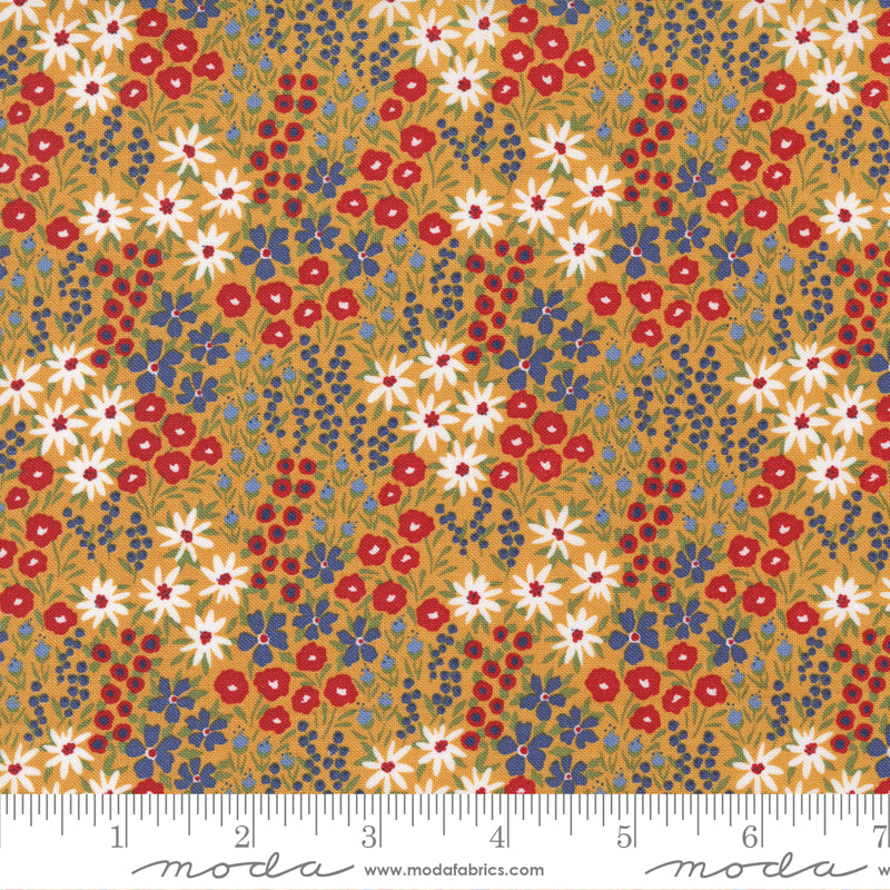Graze Sunshine Meadow Yardage by Sweetwater for Moda Fabrics