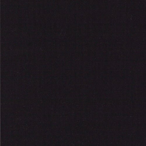 Bella Solids Black Yardage by Moda Fabrics