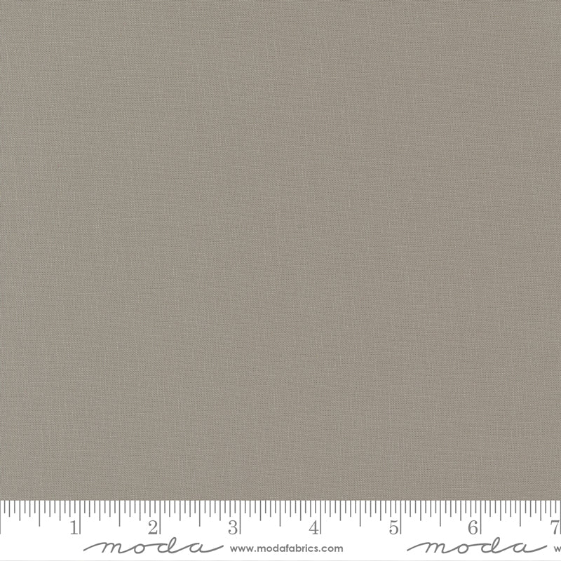 Bella Solids Stone Yardage by Moda Fabrics