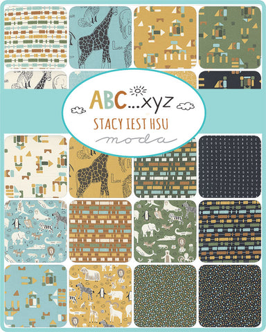 ABC XYZ Jelly Roll by Stacy Iest Hsu for Moda Fabrics