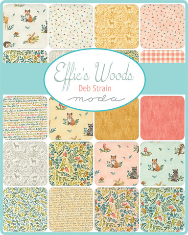 Effie's Woods Mini Charm by Deb Strain for Moda Fabrics