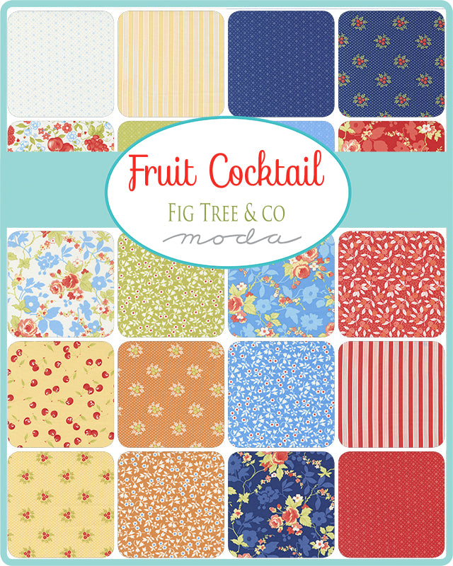 Fruit Cocktail Jelly Roll by Fig Tree & Co. for Moda Fabrics