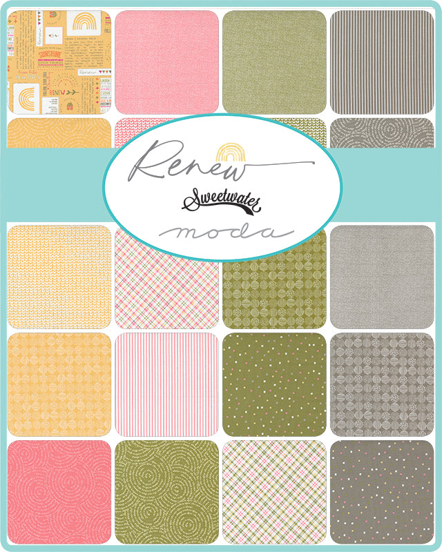 Renew Fat Quarter Bundle by Sweetwater for Moda Fabrics
