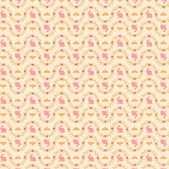 Poppie's Patchwork Club Cream Benjamin Yardage by Lori Woods for Poppie Cotton Fabrics