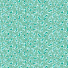 Stitch Seaglass Bouquet Yardage by Lori Holt for Riley Blake Designs