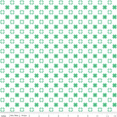 Quilt Fair Green Stars Yardage by Tasha Noel for Riley Blake Designs