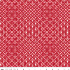 Enchanted Meadow Red Mushrooms Yardage by Beverly McCullough for Riley Blake Designs