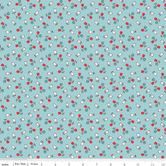 Cook Book Cottage Tulips Yardage by Lori Holt for Riley Blake Designs