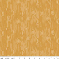 Love You S'more Gold Bark Yardage by Gracey Larson for Riley Blake Designs