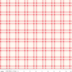Glamp Camp Cream Glamp Camp Plaid Yardage by My Mind's Eye for Riley Blake Designs