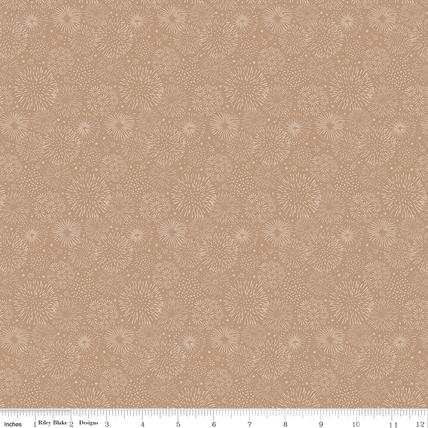 Red White And True Burlap Burst Yardage by Dani Mogstad for Riley Blake Designs