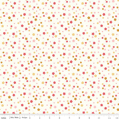 Sweet Acres Cloud Scattered Flowers Yardage by Beverly McCullough for Riley Blake Designs