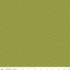 Dapple Dot Asparagus Yardage by the RBD Designers for Riley Blake Designs