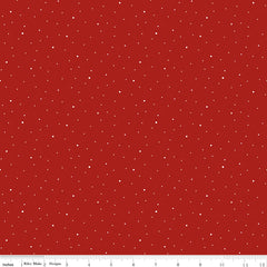 Dapple Dot Barn Red Yardage by the RBD Designers for Riley Blake Designs