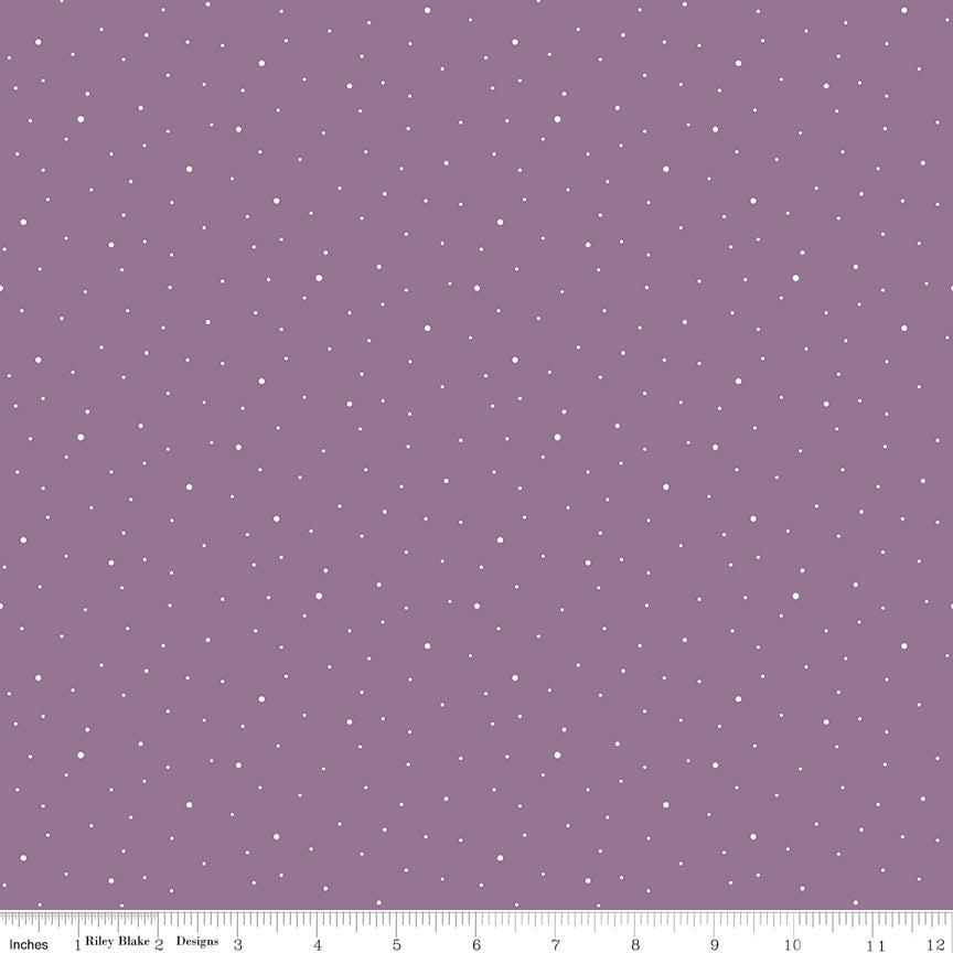 Dapple Dot Lilac Yardage by the RBD Designers for Riley Blake Designs